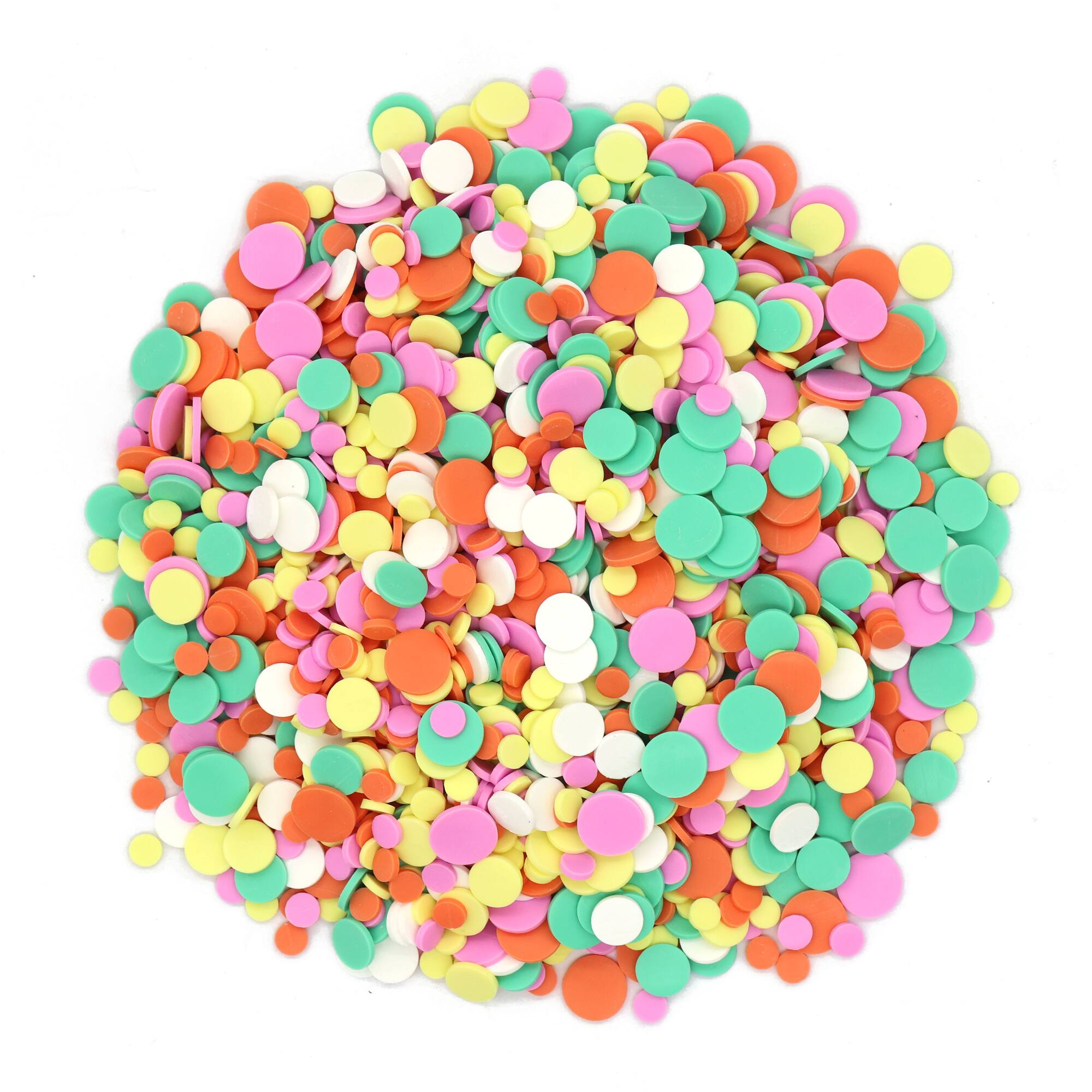 1lb. Confetti Clay Disc Embellishments by Creatology™
